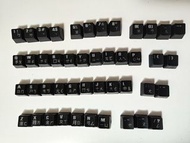 黑色透光 注音 + 倉頡碼 正常高度 鍵帽