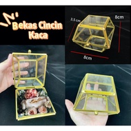 RING BOX USED GIFT BOX USED GIFT BOX BOX BOX USED KAHWIN RING/ RING BOX/ MAL/ glass used