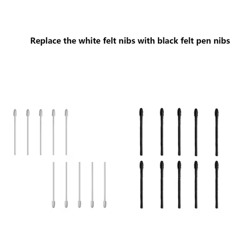 Replacement Standard PN06/F Felt Nibs Suitable for Huion Digital Drawing Tablet kamvas 22/Kamvas 24 