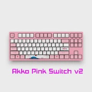 Bàn phím cơ Akko 3087 v2 World Tour Tokyo (Akko Pink Switch v2) - Demo