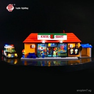 DIY Building block lighting Compatible with Simpson Supermarket71016 LED Street view remote-controll