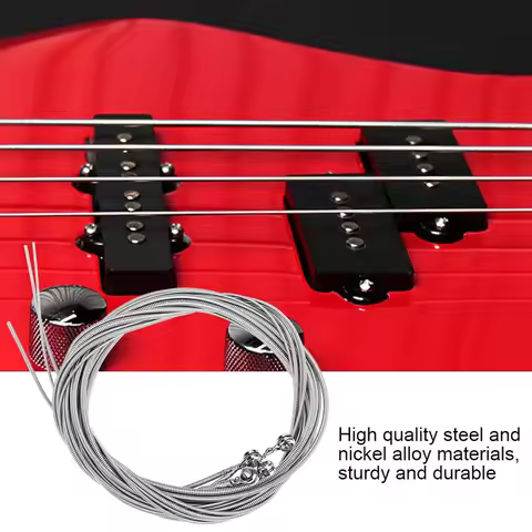 4-String Bass Strings Electric Bass Strings 1mm 1.4mm 2mm 2.5mm 4-String Electric Bass Strings Instr