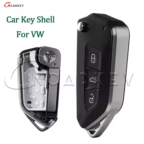 Modified Remote Key Shell Cover For VW Polo Tiguan Jetta Golf for Skoda for Seat 5K0 837 202AD Filp 