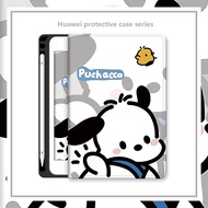 Huawei Matepad 10.4 Inch 2022 2020 Case with Pencil Slot Cartoon Cute Mediapad M6 8.4 10.8 M5 Lite T5 10.1 Inch Cover Casing Huawei Matepad 11 2023 2021 T10 T10s Pro 10.8 Inch Case