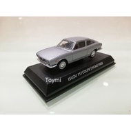 Konami 1/64 Classic Isuzu 117 Coupe 1968 Silver Diecast model car