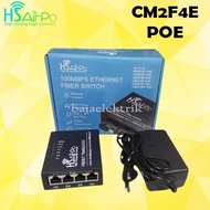 HSAIRPO CM2F4E POE MEDIA CONVERTER 2 FO 4 ETH POE