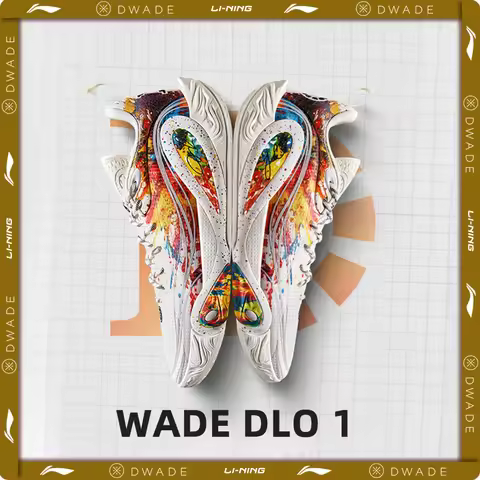 Li-Ning Men's WADE DLO 1 On Court Basketball Shoes BOOM Lightweight Shock Absorption LiNing Stable S