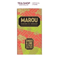 MAROU: Ba Ra chocolate 69% lemon ginger flavor - Bar 80g