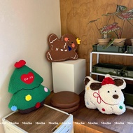 [Ready Stock Hot Sale] Influencer Cute Christmas Tree Gingerbread Man Doll Plush Toy Doll Pillow Hol