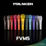 Franken FVM5 Dynamic Microphone ไมค์โครโฟนไดนามิก ไมค์ ไมโครโฟน สีฟ้า