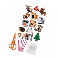 youn Beginner Friendly Kids Sewing Set  Toxic Felt Educational Art Activity
