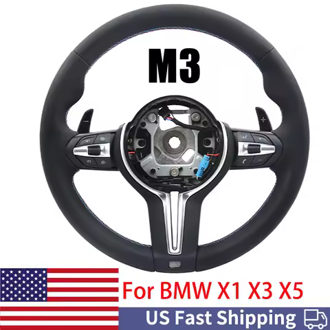 PU Leather Steering Wheel Assembly Car Accessories for BMW X1 X2 X3 X4 X5 X6 Series F48 F49 F39 F25 