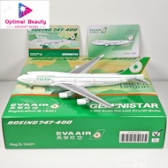 Geministar 1: 400 EVA Air B747-400 B-16401 Alloy Airplane Model