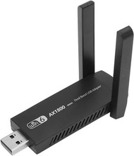 實體店鋪/SF (🈹🈹🈹限今日特價USB$198/Type C $208)300m Speed 1800MB, AX1800M AX1800 USB WiFi 6 Adapter, USB 3.0 W