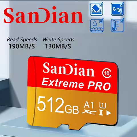 Memory Card 512GB Advanced Micro TF SD Card 256GB SD Cards 128GB TF Cards 64GB Temperature Proof for