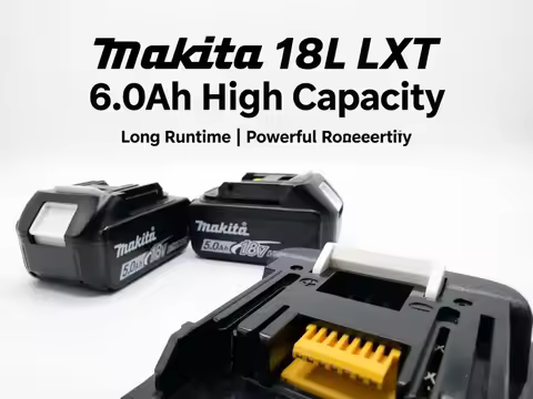 Makita18V Original Li-ion Battery Pack BL1850B Rechargeable 21700 Cell for Makita 18V LXT Cordless D