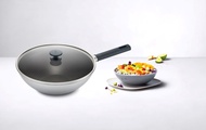 ZWILLING SILVER Honeycomb Wok 30cm