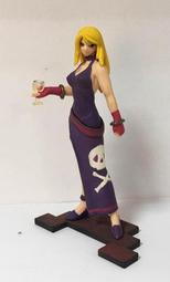 D-19 櫃 現狀品 ： 2002  YUKIN HG  SNK  B. JENET   潘．潔妮  轉蛋　天富玩具店