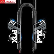 2021 fox 32 performance Front Fork Sticker Bicycle Mountain Bike Front Fork Sticker fox Front Fork