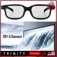 Cinema 3D Glasses No Flash TV Movie Stereo Glasses Experience 3d Visual Effect for Screen Home Offic