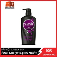 Dầu Gội Sunsilk Óng Mượt Rạng Ngời (Đen) Chai 650G