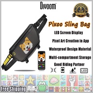 กระเป๋าสะพาย Divoom PIXOO พร้อม Pixel Art Screen ที่ปรับแต่งได้ การออกแบบหลายช่อง สินค้าใช้งานได้จริ