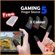Mobile Game Sleeve Finger 5 Gaming Thumb Sleeve Sarung Jari uc pub g mobile finger sleeve gaming glo