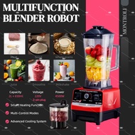 【Official Store】MONTROLI 2L+650ML Blender Heavy Duty 4500W Juicer Blender Mixer BPA Free Electric Hi