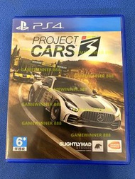 《今日快閃價》（中古二手）PS4遊戲 賽車計劃3 / PROJECT CARS 3 港版中文版 （Chinese Version）