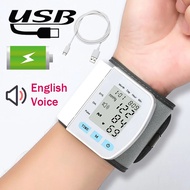 Sphygmomanometer Wrist Style Monitor Electronic Blood Pressure Monitor Tonometer Meter Portable Home Blood Pressure Monitors