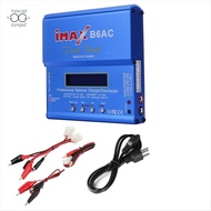 For  B6AC 80W RC Balance Charger+ Cable Digital Li-Ion LiFe Nimh Nicd PB Lipo Battery Discharger US 