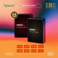 Apacer SATA III SSD AS340X/AS350X 120GB/128GB/250GB/256GB/480GB/512GB/960GB/1TB
