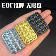 Chocolate Unlimited Fingertip Pop Coin Hand Push Ring Coin EDC Unlimited Push Brand Decompression Ha