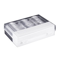 46 mm Coin Capsules Holder and Protect Gasket Coin Holder Case Box for Coin Collection Supplies (8 S