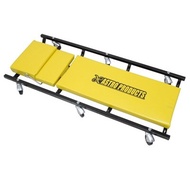 กระดานรองนอนโครงเหล็ก รองนอนซ่อมรถ ปรับเบาะได้ Astro Products  Mechanic Creeper Yellow