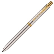 [Direct Japan] PARKER Parker Multifunctional Pen Sonnet Stainless Steel GT 3in1 Ballpoint Pen 2 Colors (Red &amp; Black) &amp; Mechanical Pen Gift Box Regular Import S111306620