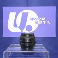 『Trade In優惠』新淨 Nikon 50mm F1.8 D AF鏡頭 螺絲刀對焦 F1.8大光圈 光圈環 標準鏡 F-Mount D850 D780 D7500 D5 D6 D700 D750 