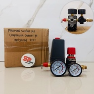 AUTOMATIC COMPRESSOR SET MANOMETER AIR METER / PRESSURE SWITCH SET COMPRESSOR WIPRO GEMINI 75