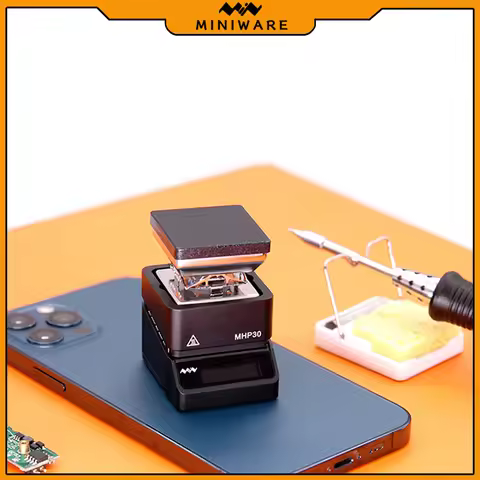 Miniware Mhp30 MiNi Hot Plate SMD Preheater Preheating Rework Station PCB Board Soldering Desolderin
