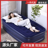 气泵气枕双人家用充气床气垫床单人充气床垫可折叠