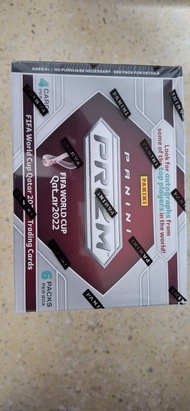 Panini Prizm 2022 FIFA World Cup 卡盒