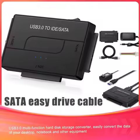 SATA to USB 3.0 IDE Adapter All in one USB 2.0 Sata 3 Cable for 2.5 3.5 Hard Disk Drive HDD SSD USB 