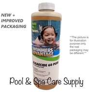 ALGAECIDE - 1 Litre MY-CHLOR ALGAECIDE 60% PLUS (Algae Prevention) for swimming pool