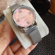 นาฬิกาผู้หญิง นาฬิกาแบรนด์ GENEVA งานแท้ 100% สายแม่เหล็ก ปรับสายได้ตามขนาดข้อมือโดยไม่ต้องตัด