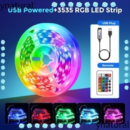 YNATURAL Smart LED Strip Lights, E-sports Ambient Lighting Self-adhesive Flexible Tape Lamp,  USB Li