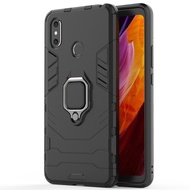 Topeka Ốp Lưng Xiaomi Mi Max 3 Vỏ Giáp Cứng Có Nhẫn Đứng Ốp Khung Mềm