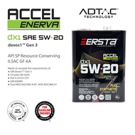 EERSTA Accel Enerva DX1 SAE 5W-20 Full Synthetic Engine Oil (4 Liters)