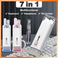 7 in 1 Computer Keyboard Cleaner Brush Kit Earphone Cleaning Pen For Headset Keyboard Cleaning Tools