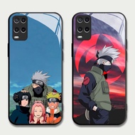 TS-66 Kakashi Hatake HD Glass Casing for OPPO A54 A55 Reno Narzo 7 8 8i 9 50 Pro