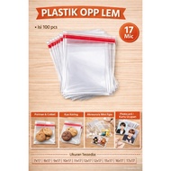 (Double Seal Can Mix Sizes) OPP Plastic Glue Seal BENING 7x17 8x17 9x17 10x17 11x17 12x17 13x17 13x1